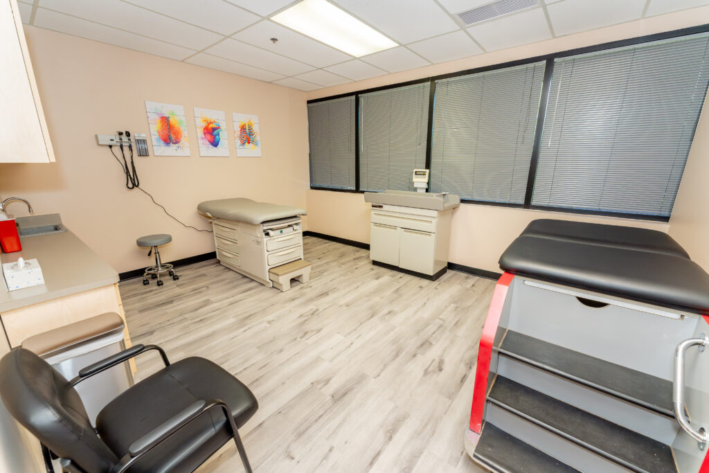 Women’s, Pediatric Exam Room